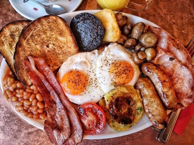 Bữa sáng kiểu Anh gồm những gì?-1