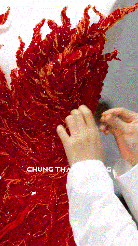 Lộ đầm dạ hội của Trân Đài ở Hoa hậu chuyển giới quốc tế-2