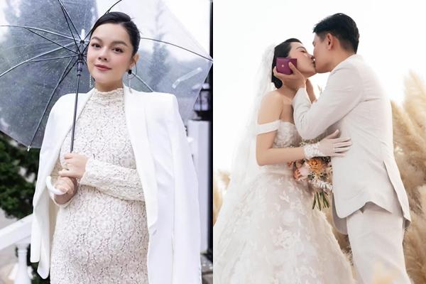 Lương Mạnh Hải mặc tuềnh toàng đi ăn cưới Minh Hằng?-13