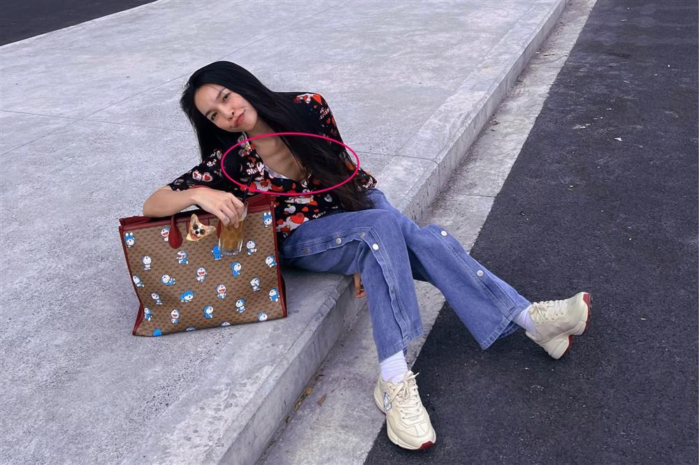 Hiền Thục gầy đến mức phanh áo trơ xương ngực-4