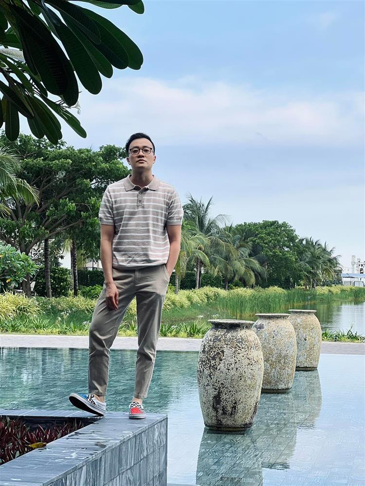 Lương Mạnh Hải mặc tuềnh toàng đi ăn cưới Minh Hằng?-3