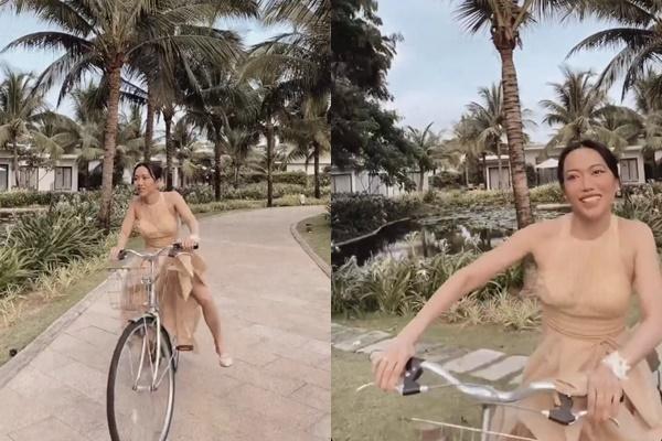 Diệu Nhi lộ vóc dáng nặng nề qua camera thường-2