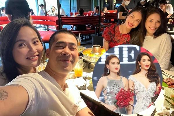 Phạm Hương đưa 2 con về Hải Phòng viếng ông ngoại-9