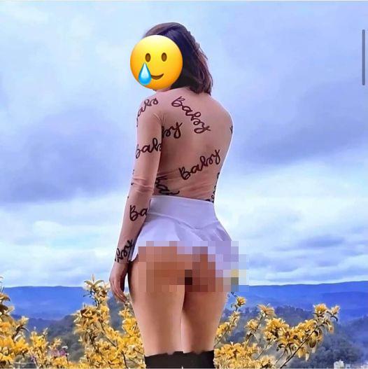 Ngán ngẩm người phụ nữ thả rông cả trên dưới vi vu khắp chốn-1