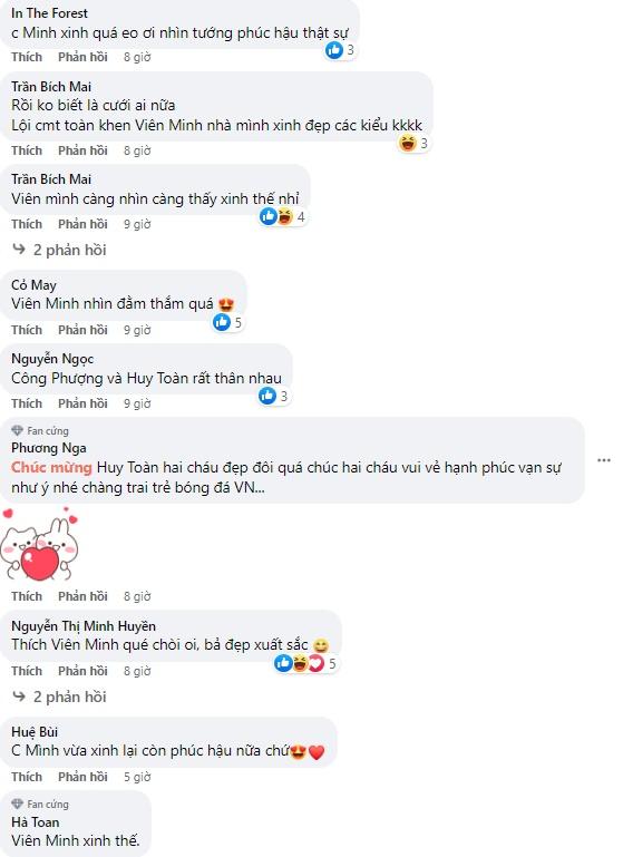 Viên Minh lộ diện cùng Công Phượng, nhan sắc gái một con thế nào?-2