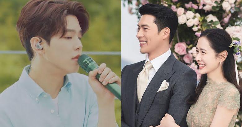 Nam ca sĩ áp lực khi hát tại hôn lễ Hyun Bin - Son Ye Jin-2