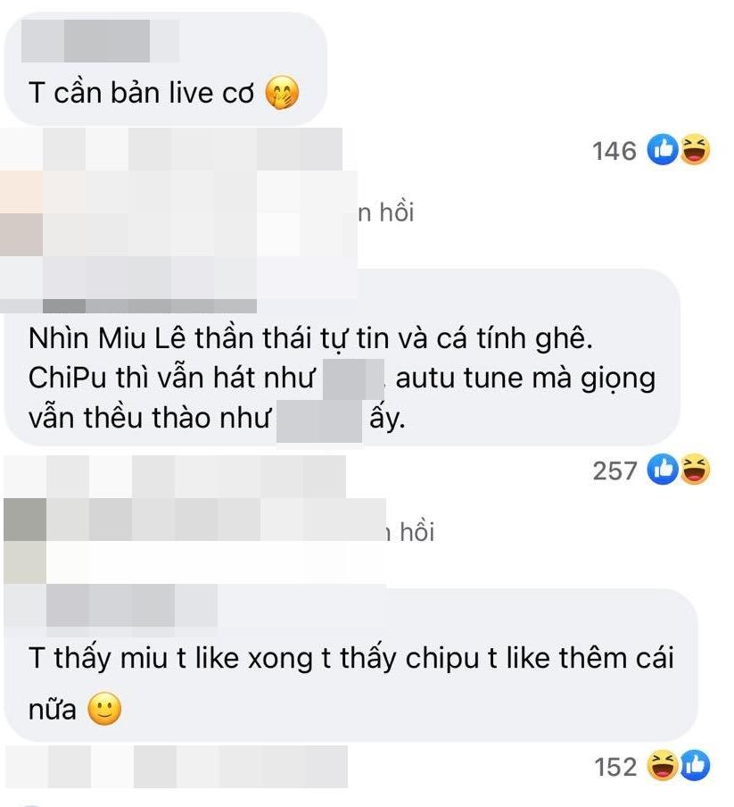 Miu Lê chung mic Chi Pu, netizen xóc xiểm: 2 chiến thần hát live-8