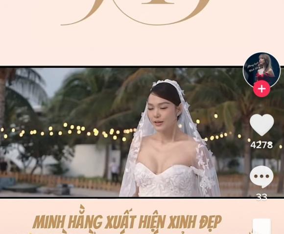 Full HD màn xuất hiện quá xinh đẹp của Minh Hằng tại đám cưới-3