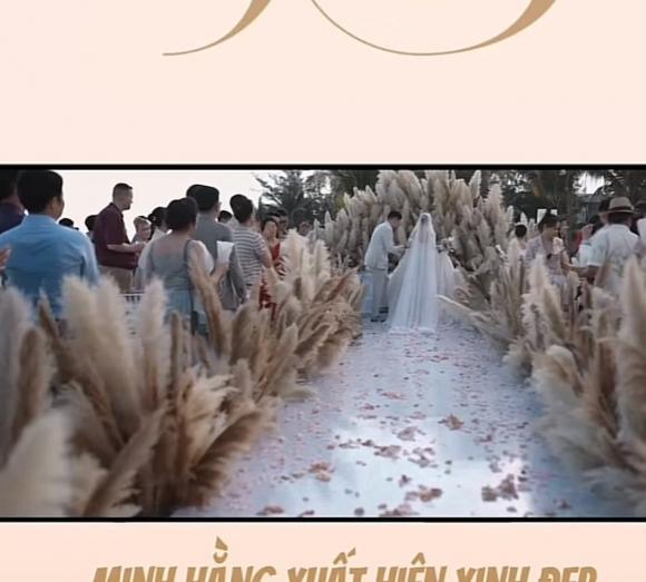 Full HD màn xuất hiện quá xinh đẹp của Minh Hằng tại đám cưới-5