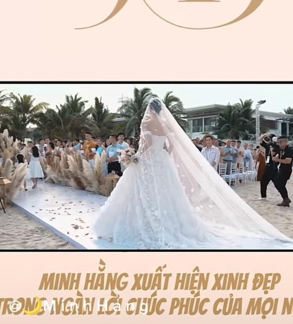 Full HD màn xuất hiện quá xinh đẹp của Minh Hằng tại đám cưới-7