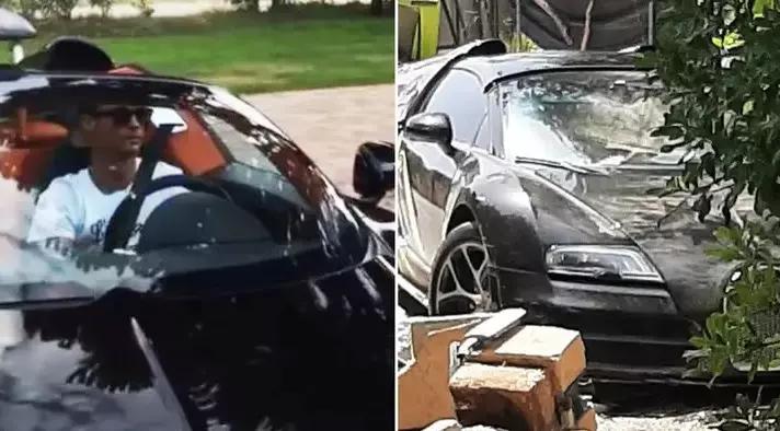 Siêu xe 1,7 triệu bảng của Ronaldo gây tai nạn ở Tây Ban Nha-1