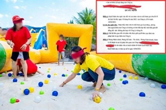 Vụ cho thôi việc vì không đi du lịch: Tất cả đều vui vẻ tham gia