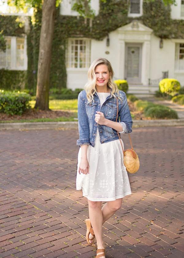 6 công thức mix đồ với váy trắng cực xinh mà không nhàm chán-1