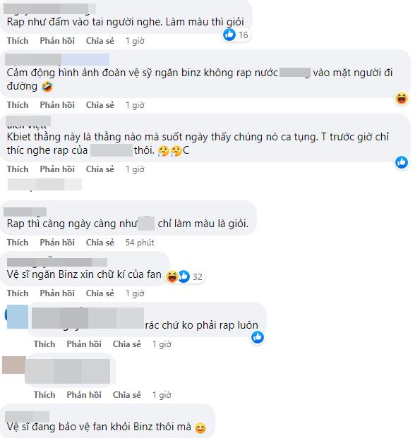 Binz bị nói ố dề khi đi diễn với dàn vệ sĩ hùng hậu-7