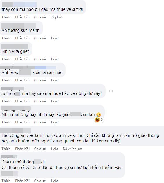 Binz bị nói ố dề khi đi diễn với dàn vệ sĩ hùng hậu-8