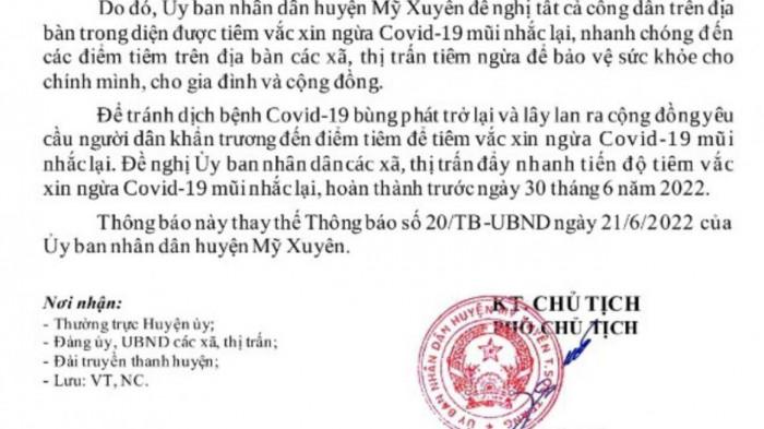 Huyện Mỹ Xuyên quay xe vụ chưa tiêm mũi 4 không được đi khỏi nơi cư trú-2