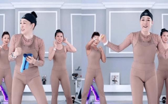 Mỹ nhân gốc Việt Chung Lệ Đề mặc đồ bó sát, lộ vùng nhạy cảm-1