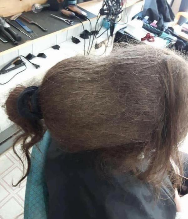 Không gội đầu suốt 3 tháng, cô gái nhận về cái kết muốn khóc-2