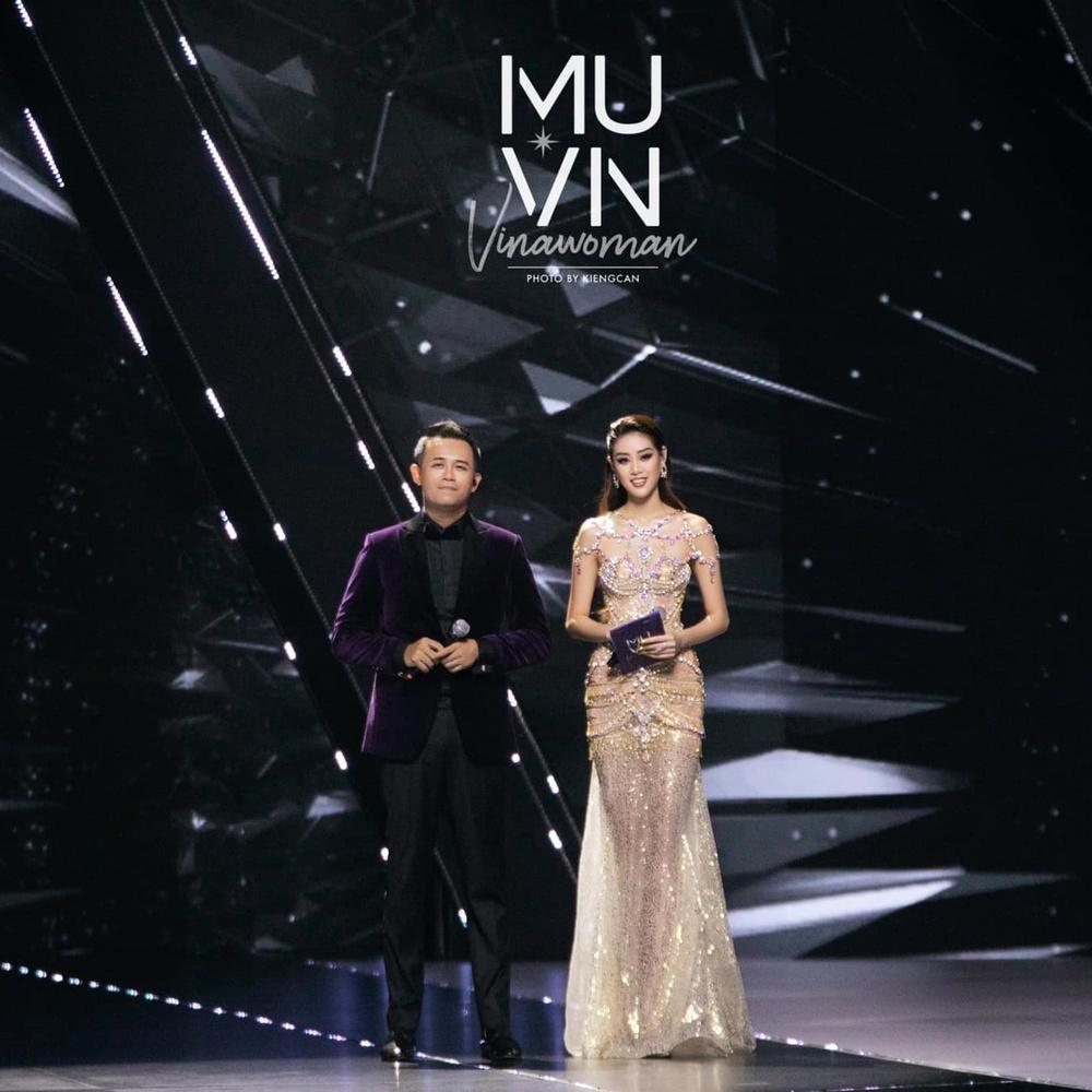 Làm MC MUV, Khánh Vân xài lại tín vật may mắn lúc đăng quang-2