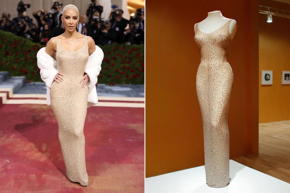 Kim Kardashian phủ nhận việc làm hỏng váy của Marilyn Monroe-1