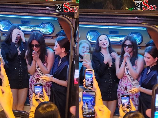 Miss Universe 2021 mặc sến, lộ body tròn trịa khi đến Việt Nam-11