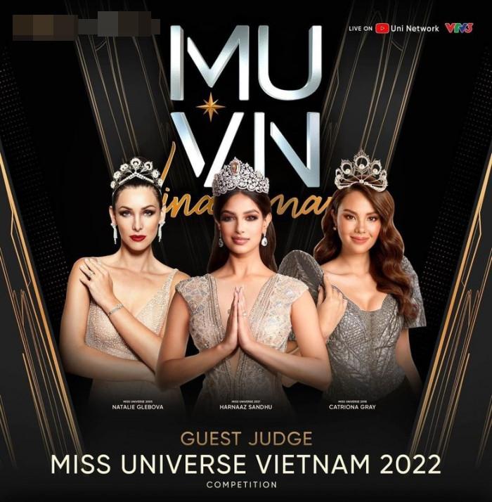 Hà Anh nói gì khi 3 Miss Universe đến Việt Nam chung ghế nóng?-1