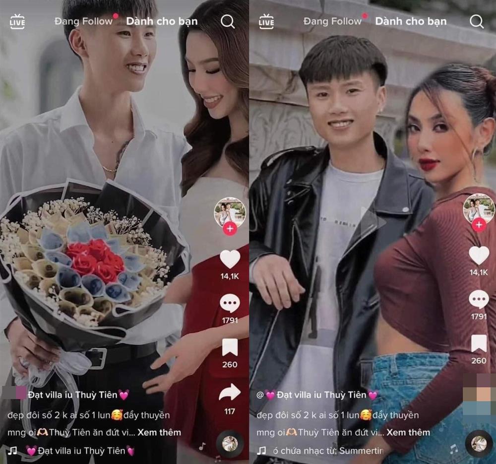 Netizen chướng mắt khi Đạt Villa - Thùy Tiên thành đôi-1