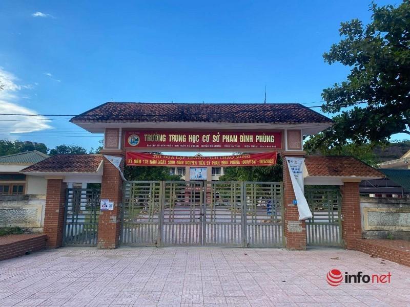 Hà Tĩnh: Công an xác minh nghi án thầy giáo quan hệ nữ sinh lớp 6-1