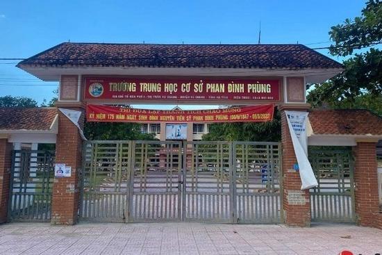 Hà Tĩnh: Công an xác minh nghi án thầy giáo quan hệ nữ sinh lớp 6