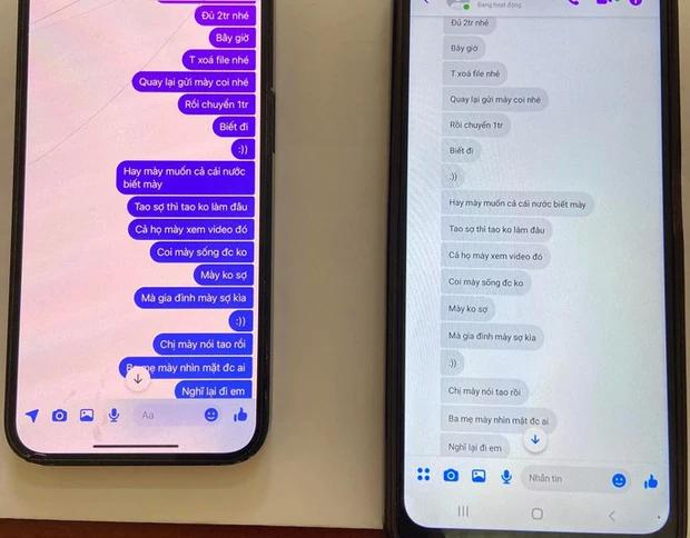 Lộ tin nhắn tân sinh viên dùng clip nhạy cảm tống tiền nữ sinh THPT-2