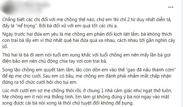 Chồng đòi bỏ vợ cưới bồ, mẹ chồng đặt luôn chiếc khăn tang vào tay-1