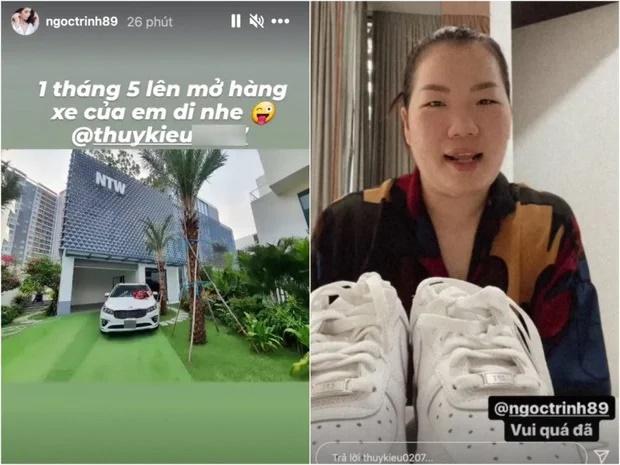 Ngọc Trinh chi hàng trăm triệu mua quà cho bố mẹ, bạn bè-6