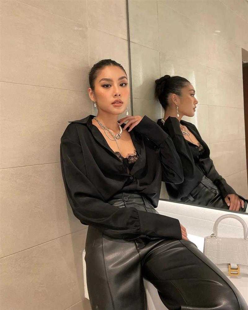 Hà Hồ, Kỳ Duyên sang xịn đố ai làm lại nhờ mix đồ với sơ mi đen-1