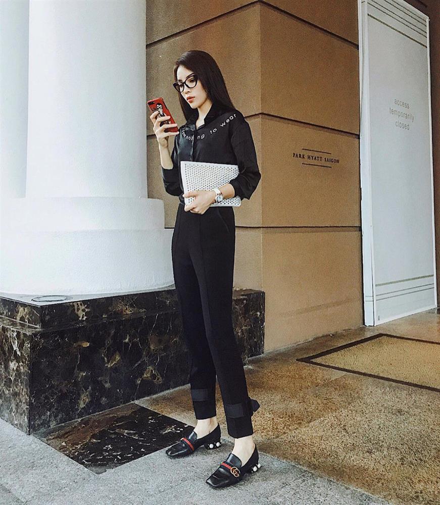 Hà Hồ, Kỳ Duyên sang xịn đố ai làm lại nhờ mix đồ với sơ mi đen-4