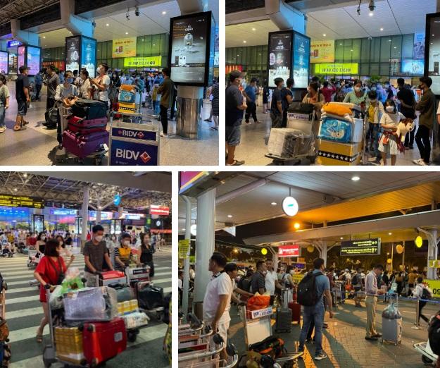 Chen chân ở Tân Sơn Nhất lúc 1h sáng, nghìn người vật vờ mòn mỏi-3
