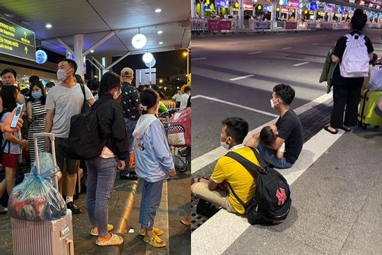 Chen chân ở Tân Sơn Nhất lúc 1h sáng, nghìn người vật vờ mòn mỏi
