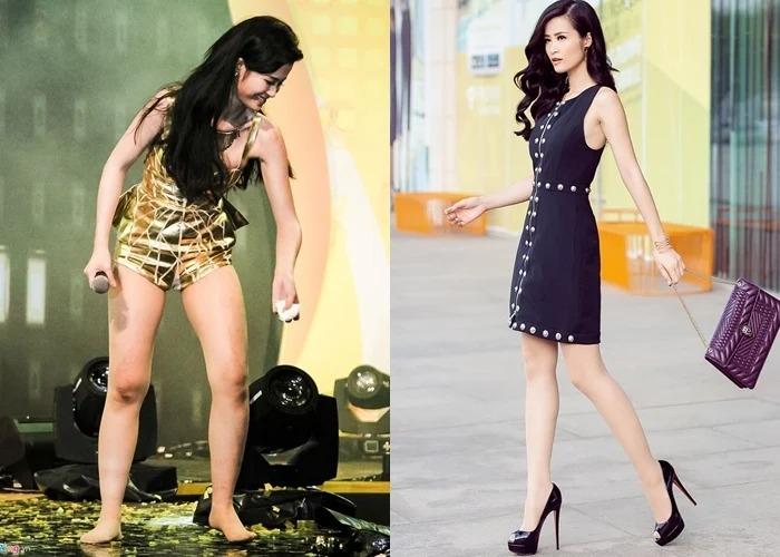 Rời xa giày cao gót là bão tố, Hà Hồ cũng khó thoát cảnh dìm dáng-2