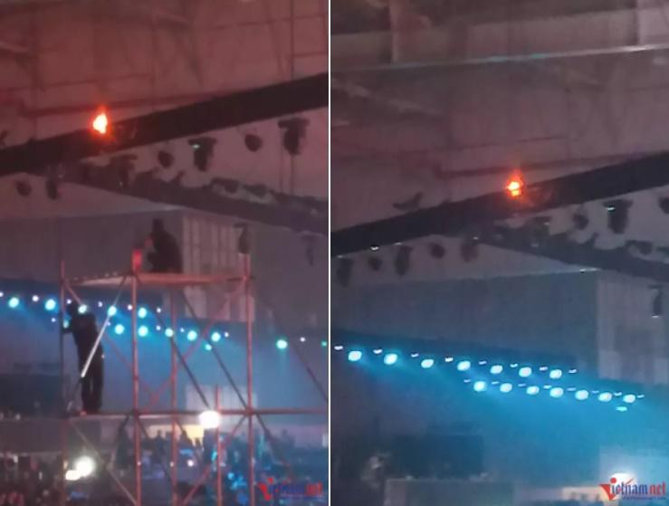 Hoa Hậu Hoàn Vũ Việt Nam 2022: Sự cố chập điện, sơ tán khán giả-1
