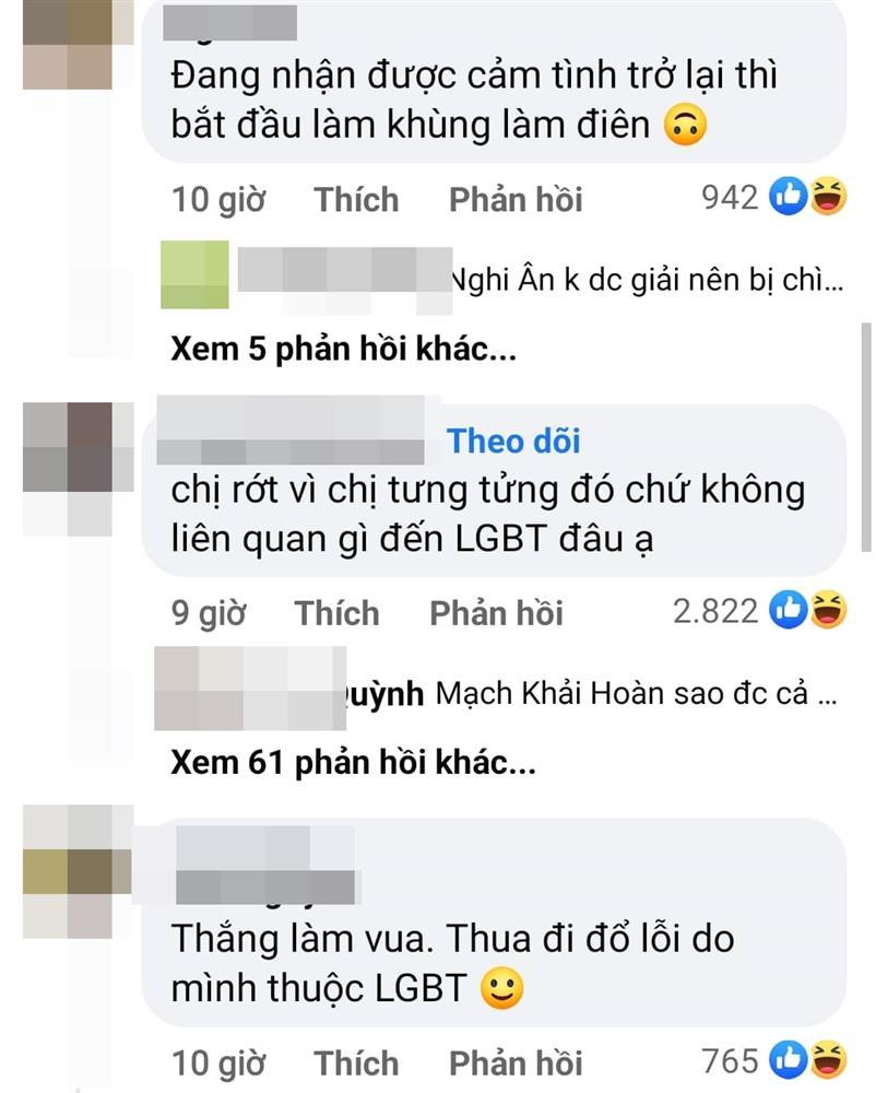 Lệ Nam đổ tội trượt top 10 vì là LGBT, dân mạng nổi điên-3