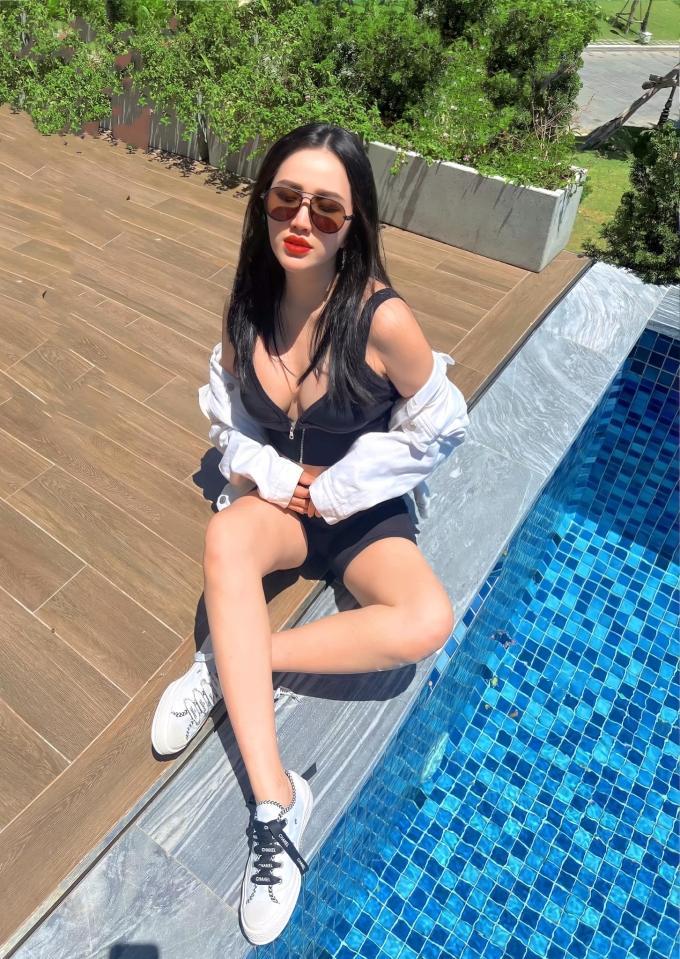 Bảo Thy lộ nhan sắc thật qua camera thường lạ lắm à nghen-7