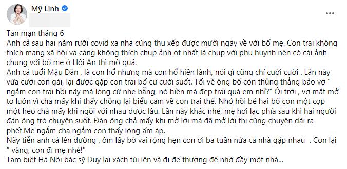 Diva Mỹ Linh đăng ảnh hiếm của quý tử: hiền và đẹp trai-4