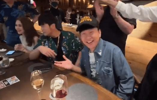 Vợ chồng Từ Hy Viên gặp Châu Kiệt Luân trong tiệc toàn sao-1