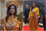 Miss Universe 2021 gây tranh cãi khi mặc áo dài, cosplay hoàng hậu