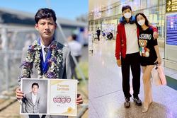 Hoa hậu Jennifer Phạm lọt thỏm khi đứng cạnh quý tử 14 tuổi