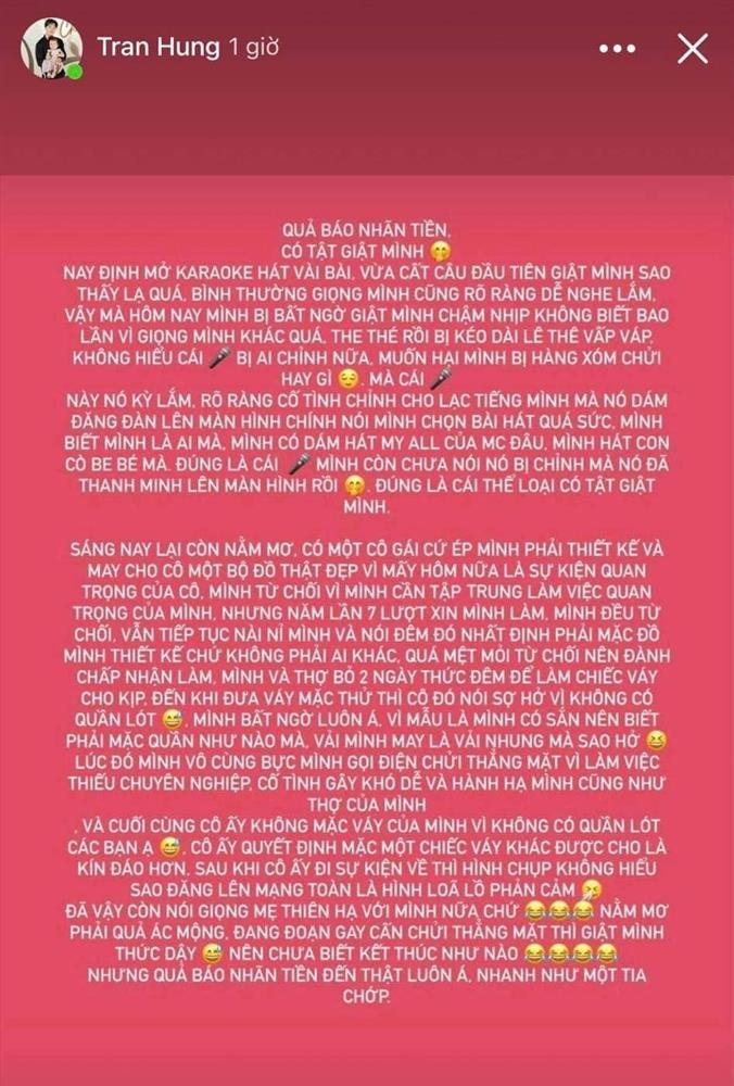 NTK Trần Hùng tag thẳng tên Hà Anh sau ẩn ý mẹ thiên hạ-4