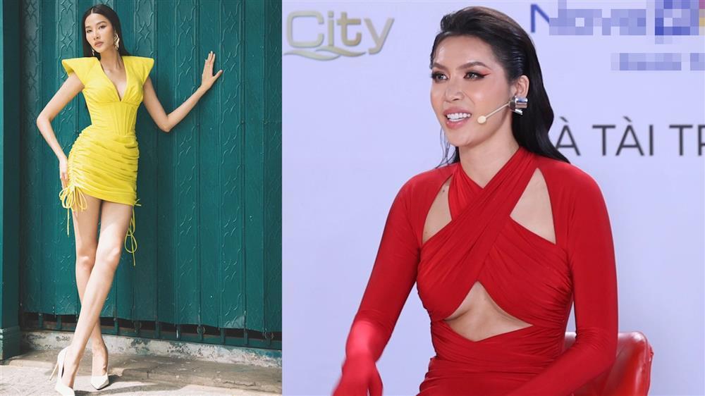 Minh Tú liên tục đụng chạm Hoàng Thùy dù không chung ghế-3