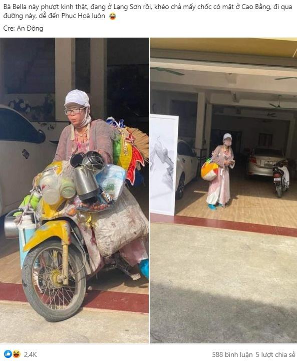 Hot girl quỵt tiền Bella tái xuất, vác lỉnh kỉnh đồ đạc bên người-4