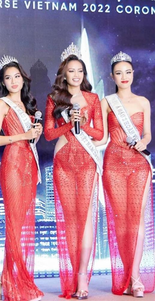 Sau Hà Anh, Top 3 Miss Universe Vietnam 2022 rủ nhau mặc tàng hình-2