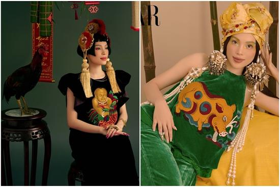 'Dâu tỷ phú' Linh Rin lòe loẹt, vòng 2 lùm lùm bất thường