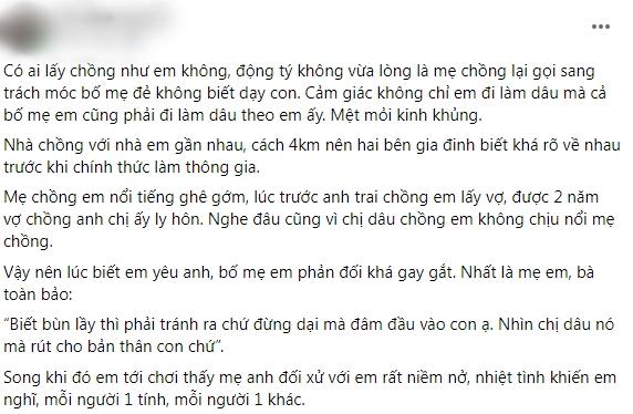 Bị trách không biết dạy con, thông gia đáp: Thế mới đâm đầu nhà bà-1